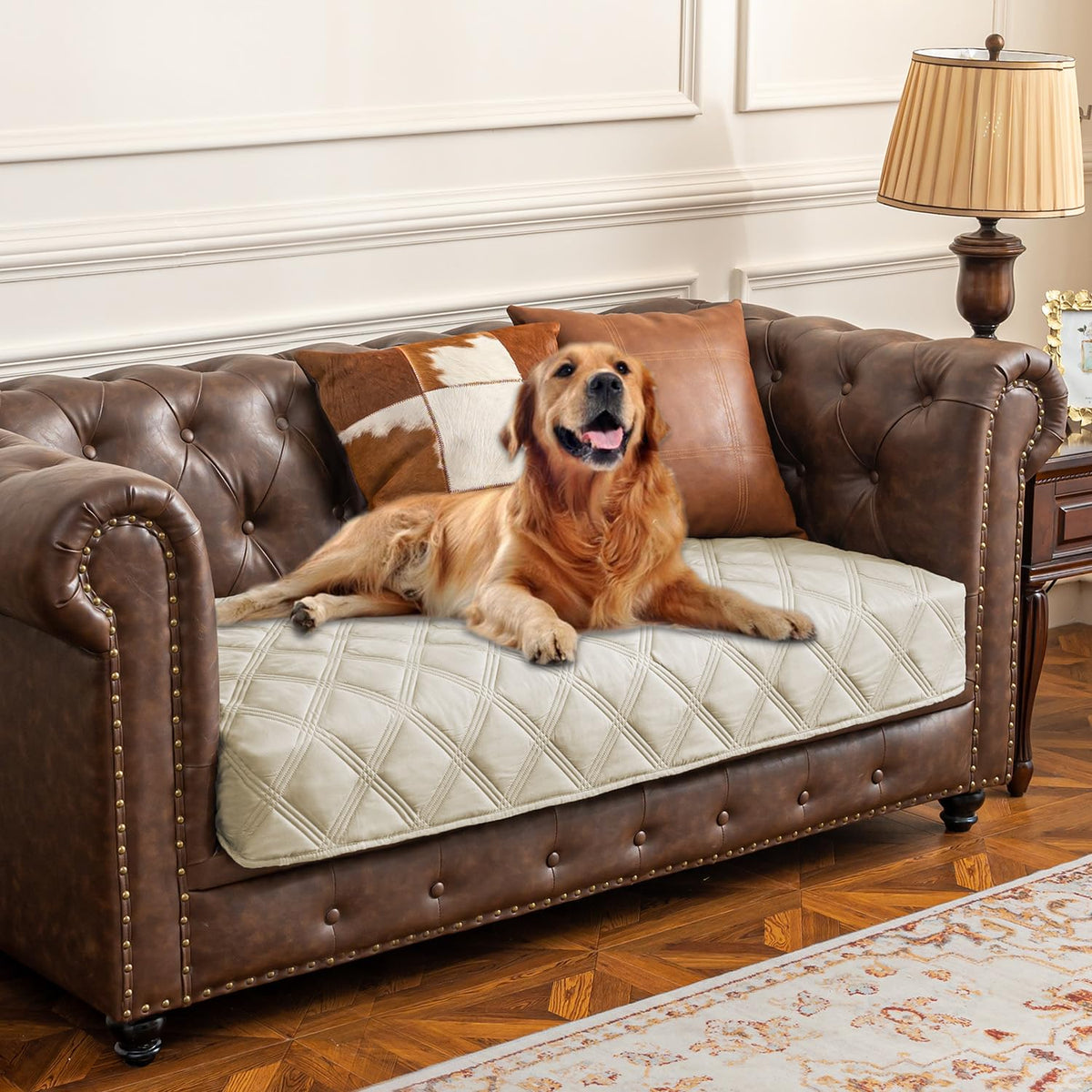 Ameritex Waterproof Pet Blanket & Anti-Slip Furniture Cover