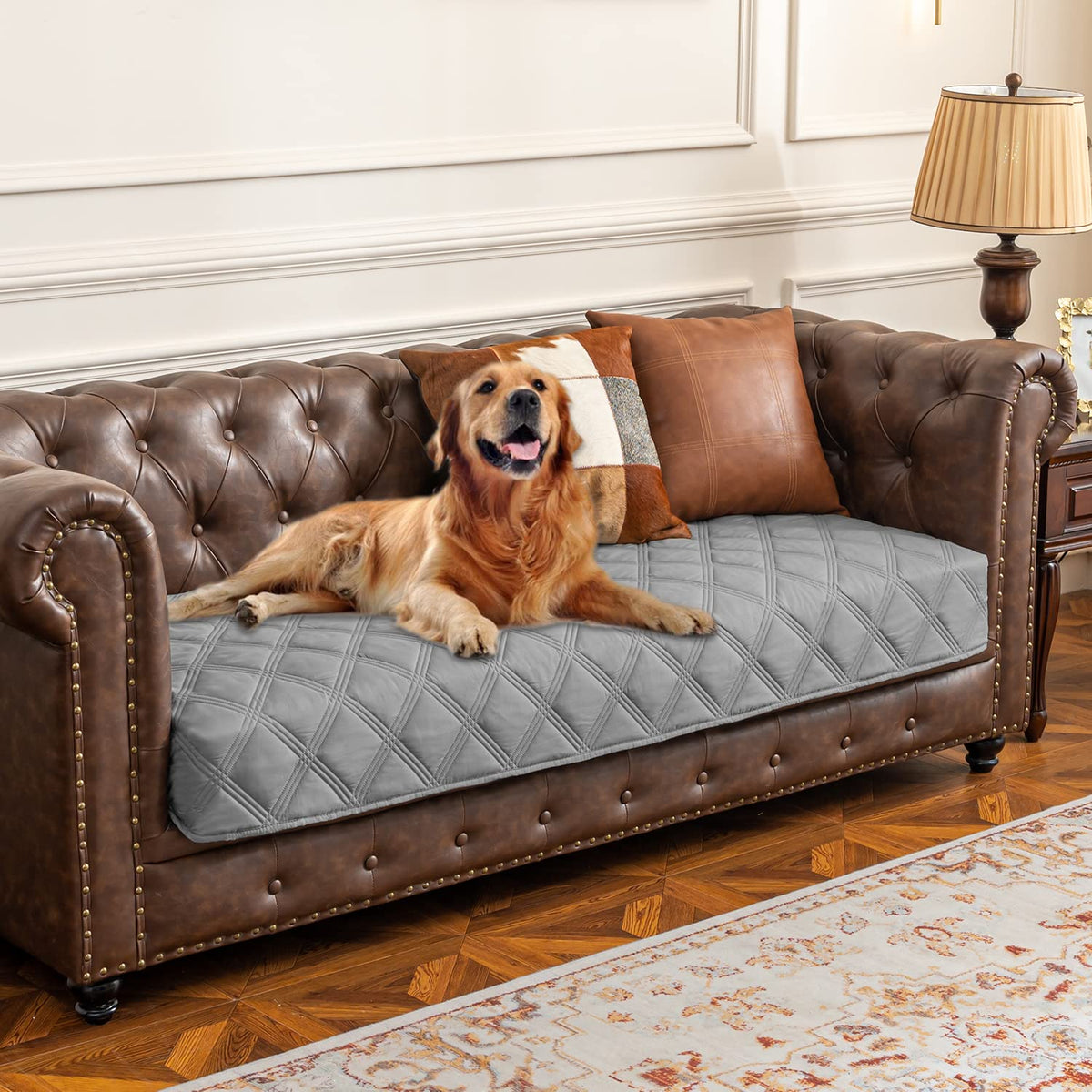Ameritex Waterproof Pet Blanket & Anti-Slip Furniture Cover
