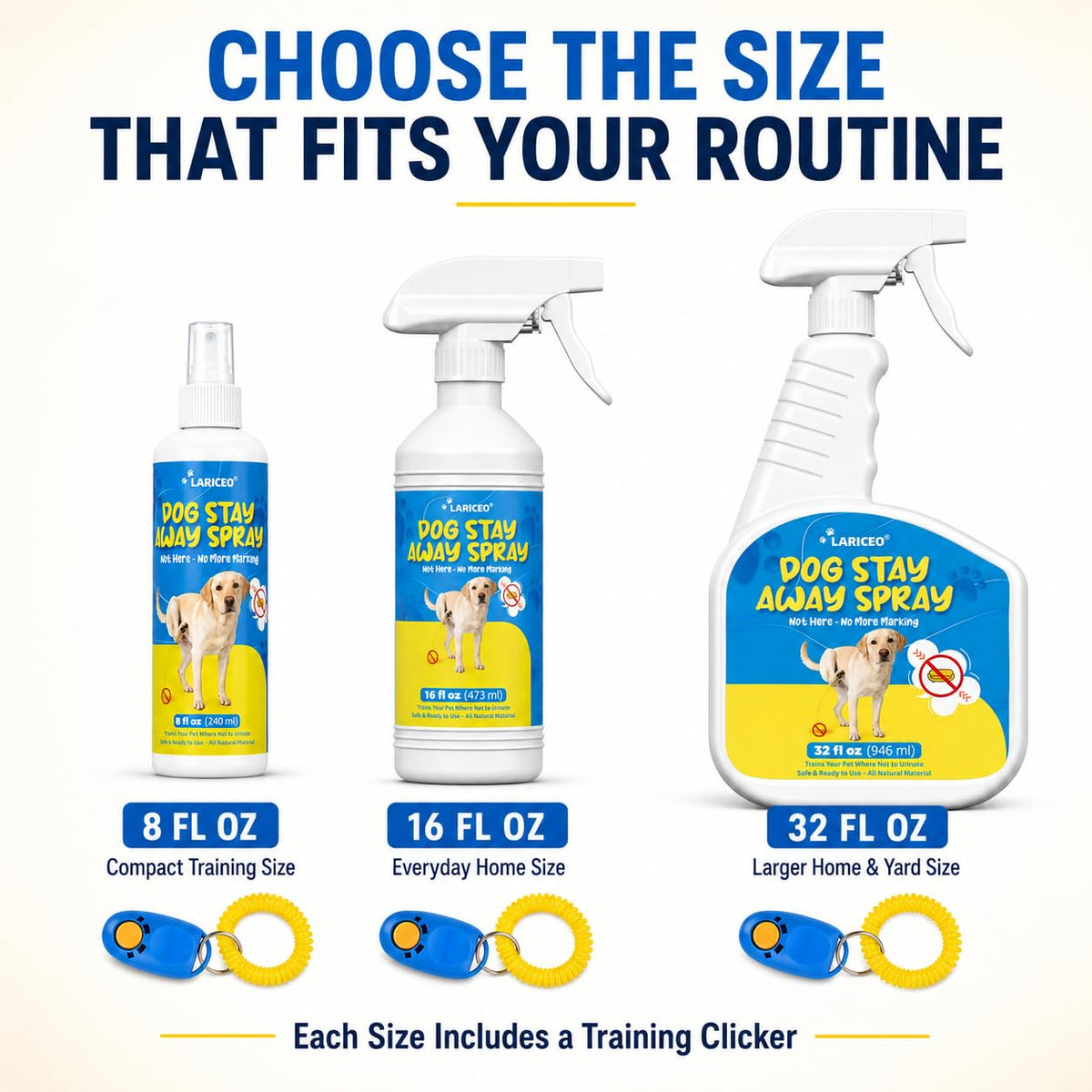 LARICEO Promote Good Bathroom Habits for Dogs with This Effective Spray