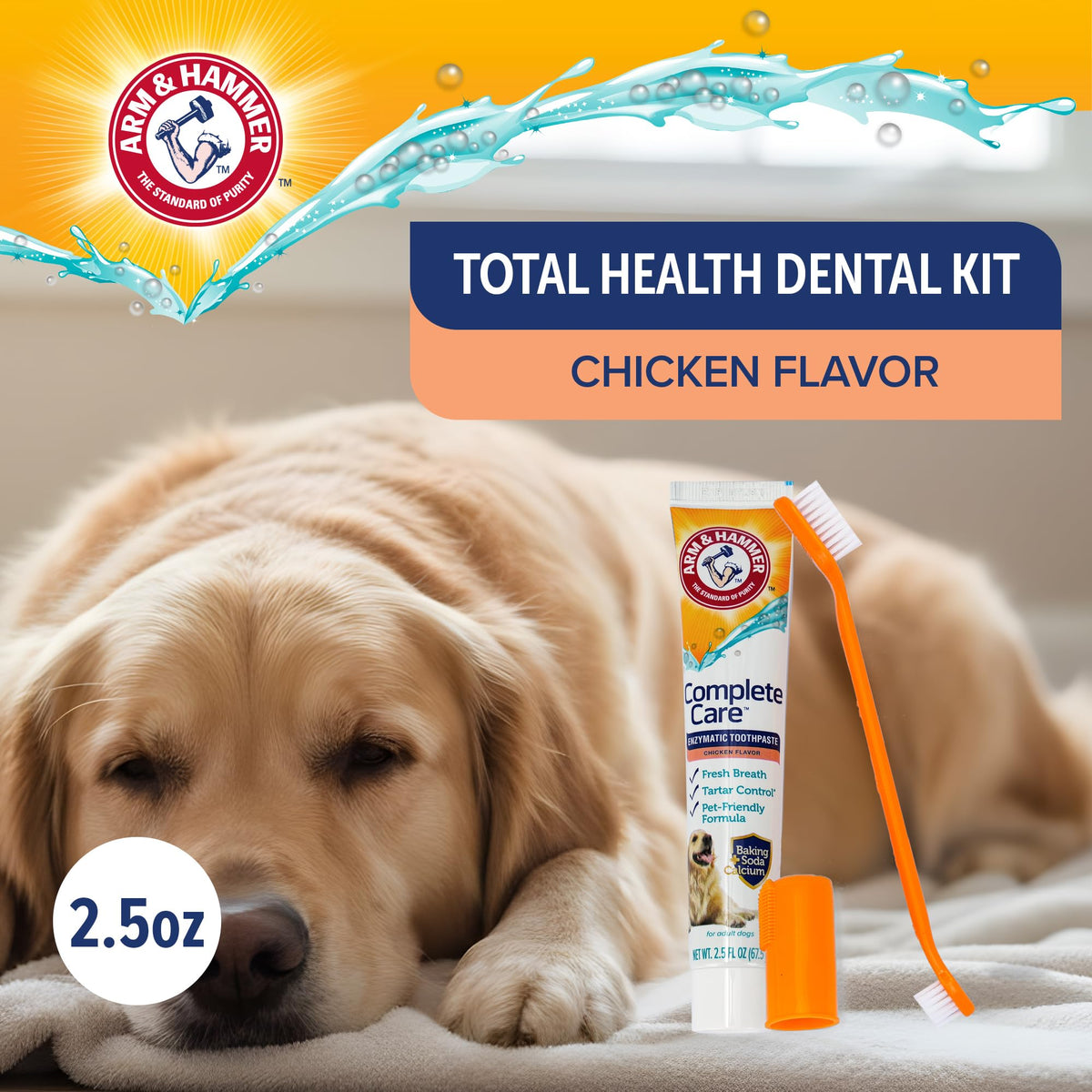 Arm and Hammer Complete Care Dog Dental Kit