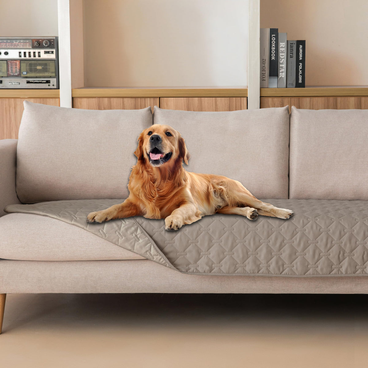 gogobunny Reversible Waterproof Pet Blanket & Furniture Cover