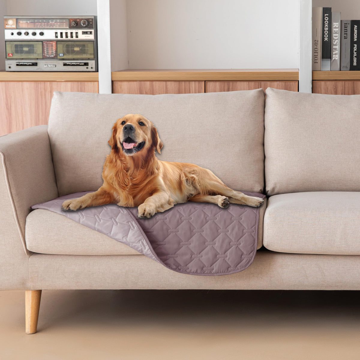 gogobunny Reversible Waterproof Pet Blanket & Furniture Cover