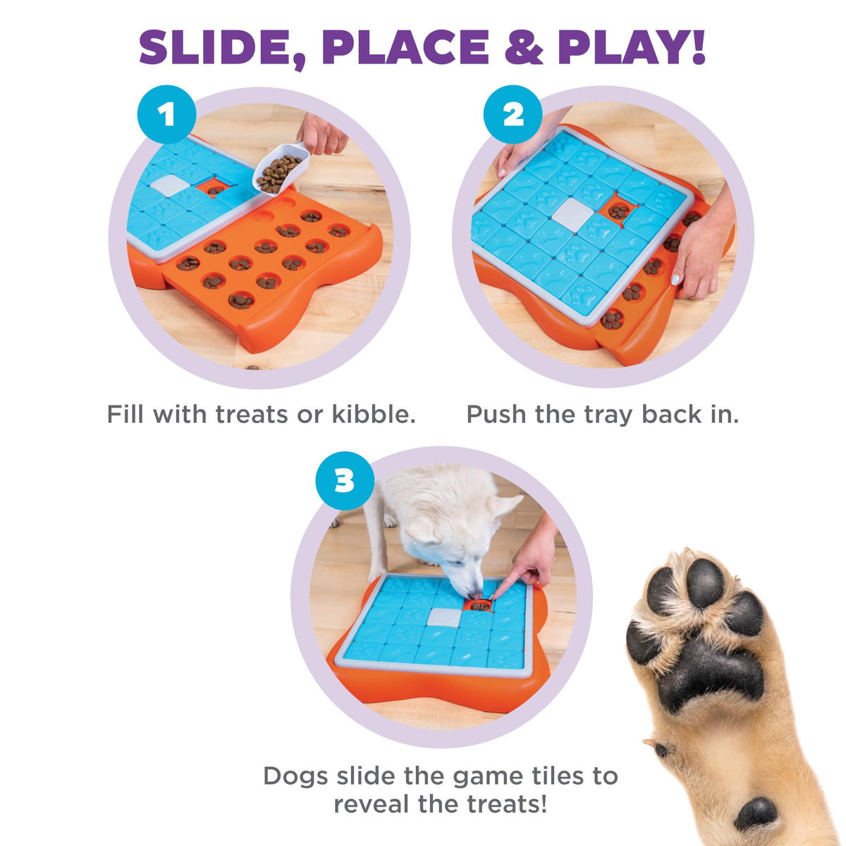 Outward Hound by Nina Ottosson Interactive Treat Puzzle Enrichment Toy
