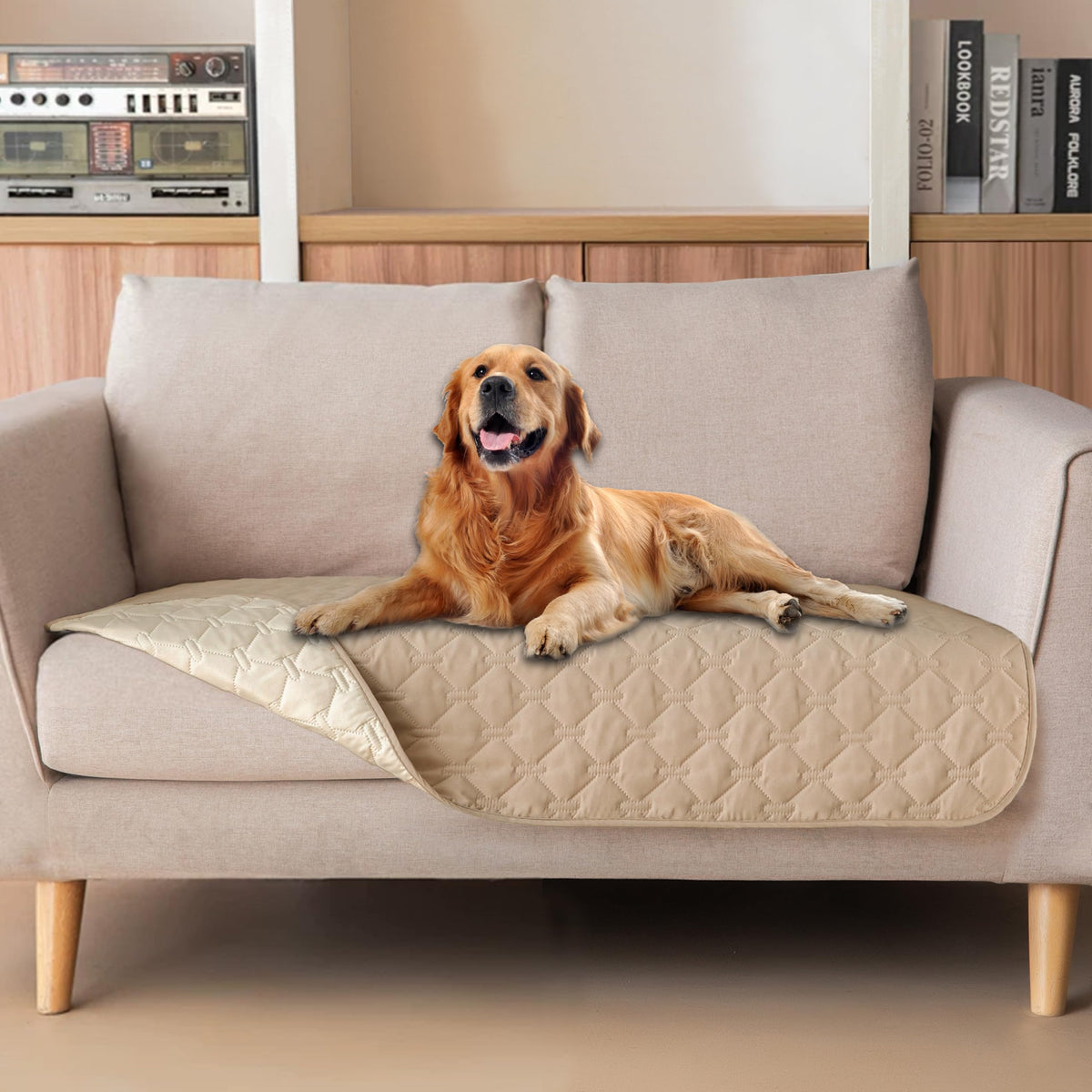 gogobunny Reversible Waterproof Pet Blanket & Furniture Cover