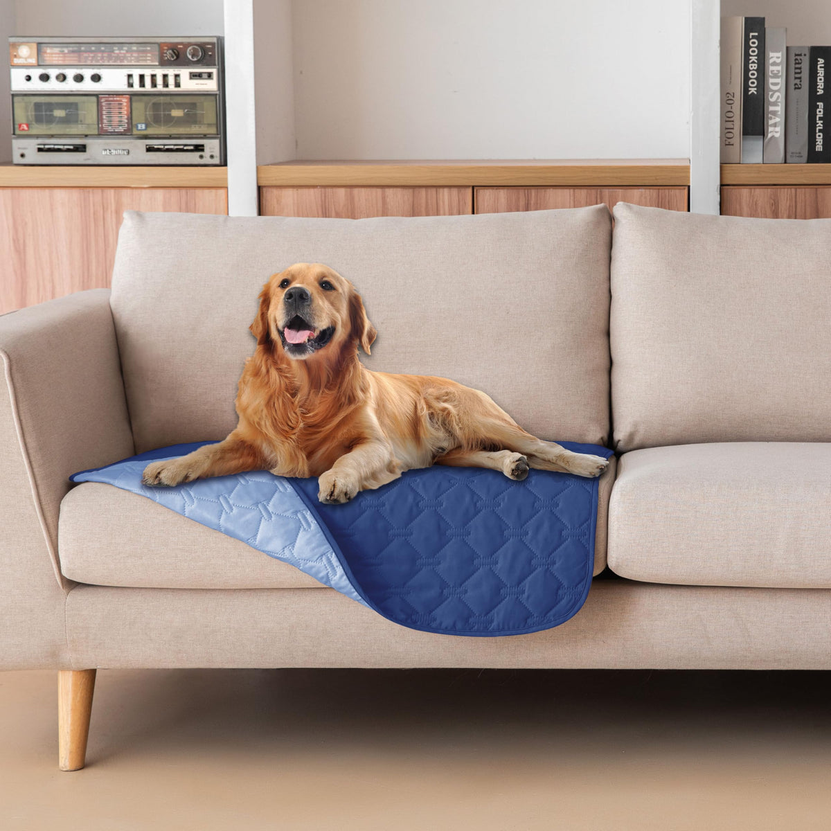 gogobunny Reversible Waterproof Pet Blanket & Furniture Cover