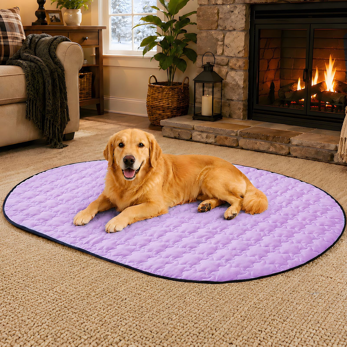 PAWVILION Large Warming Dog Mat