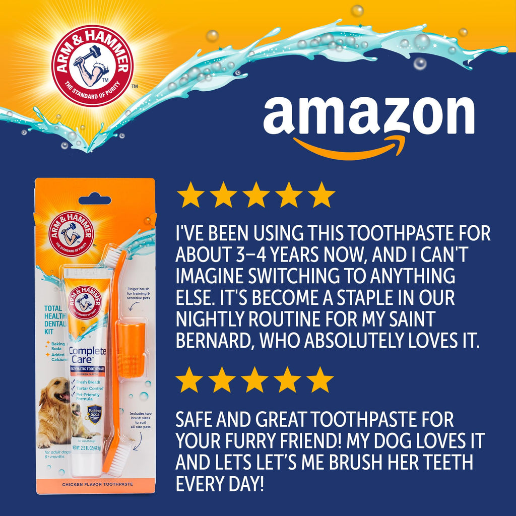 Arm and Hammer Complete Care Dog Dental Kit