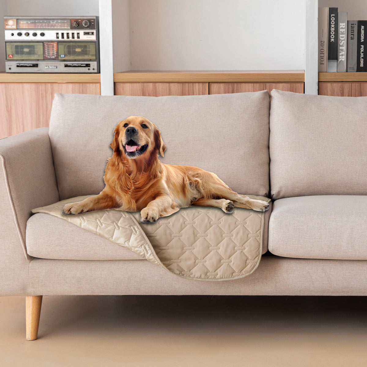 gogobunny Reversible Waterproof Pet Blanket & Furniture Cover