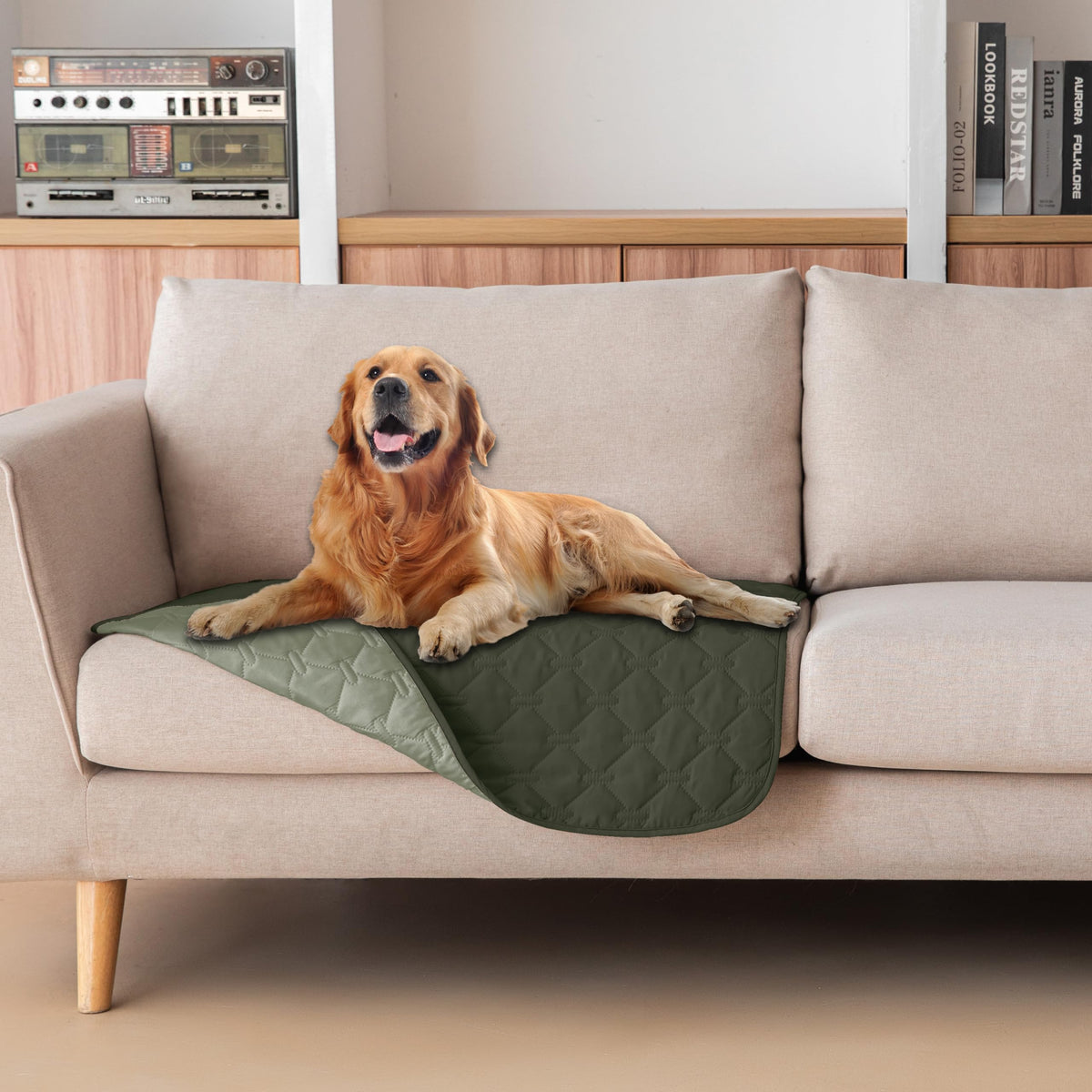 gogobunny Reversible Waterproof Pet Blanket & Furniture Cover