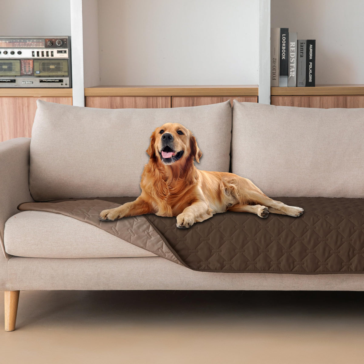 gogobunny Reversible Waterproof Pet Blanket & Furniture Cover