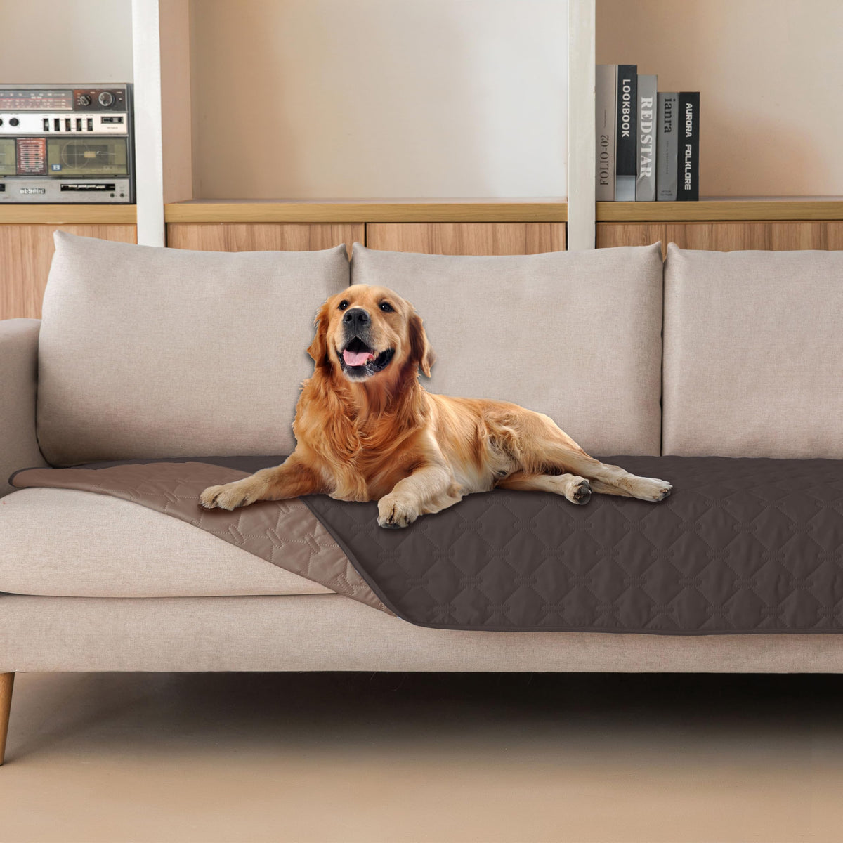 gogobunny Reversible Waterproof Pet Blanket & Furniture Cover