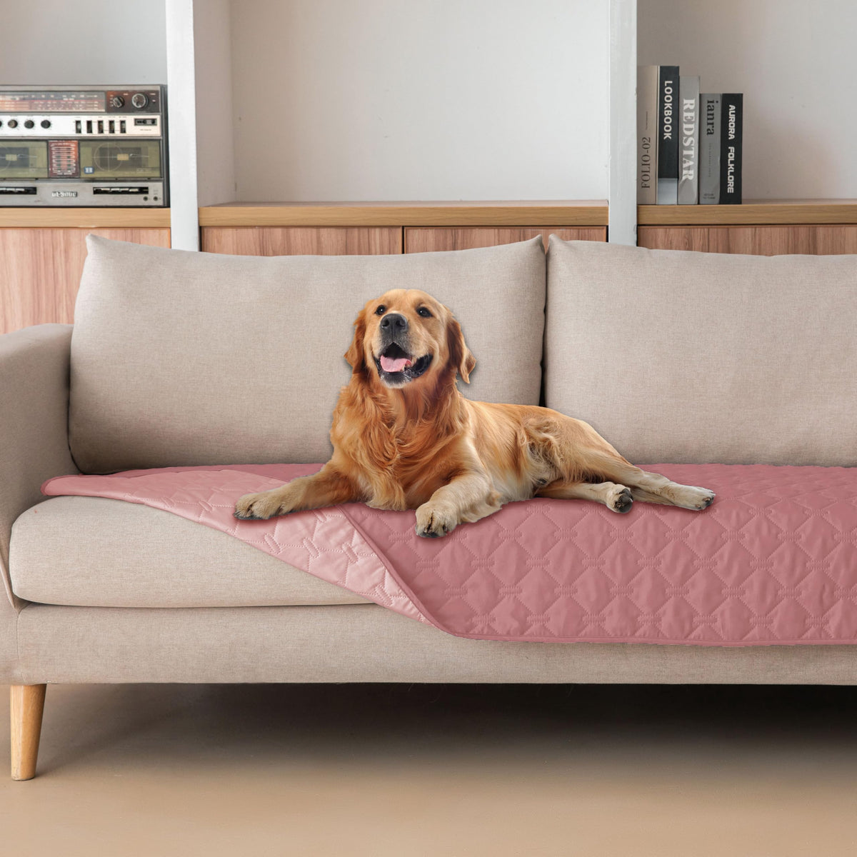 gogobunny Reversible Waterproof Pet Blanket & Furniture Cover