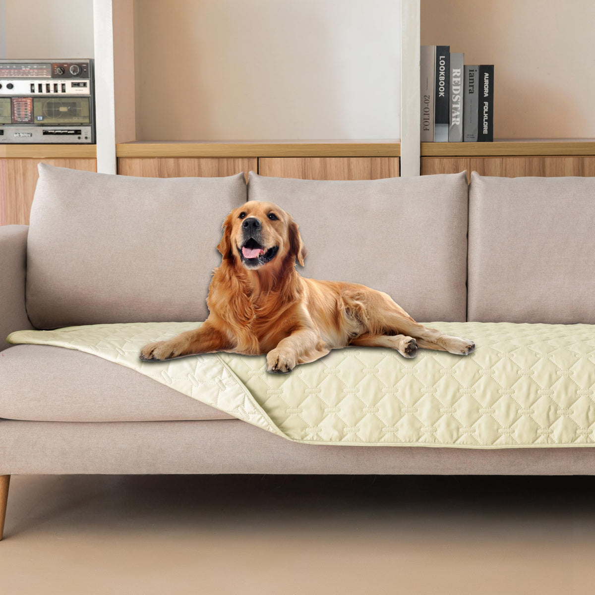 gogobunny Reversible Waterproof Pet Blanket & Furniture Cover