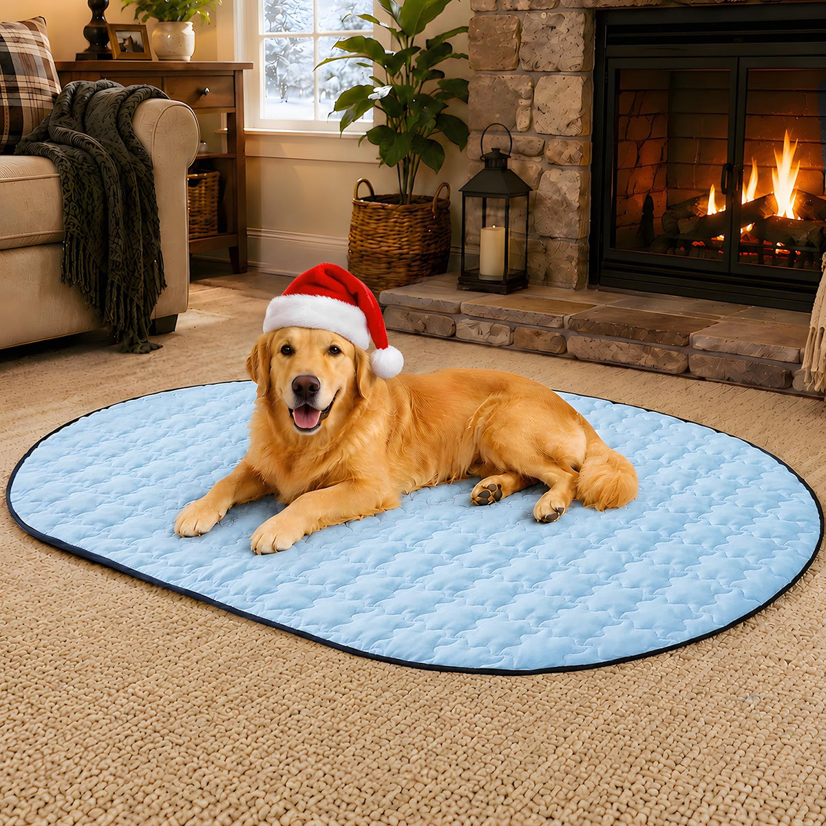 PAWVILION Large Warming Dog Mat