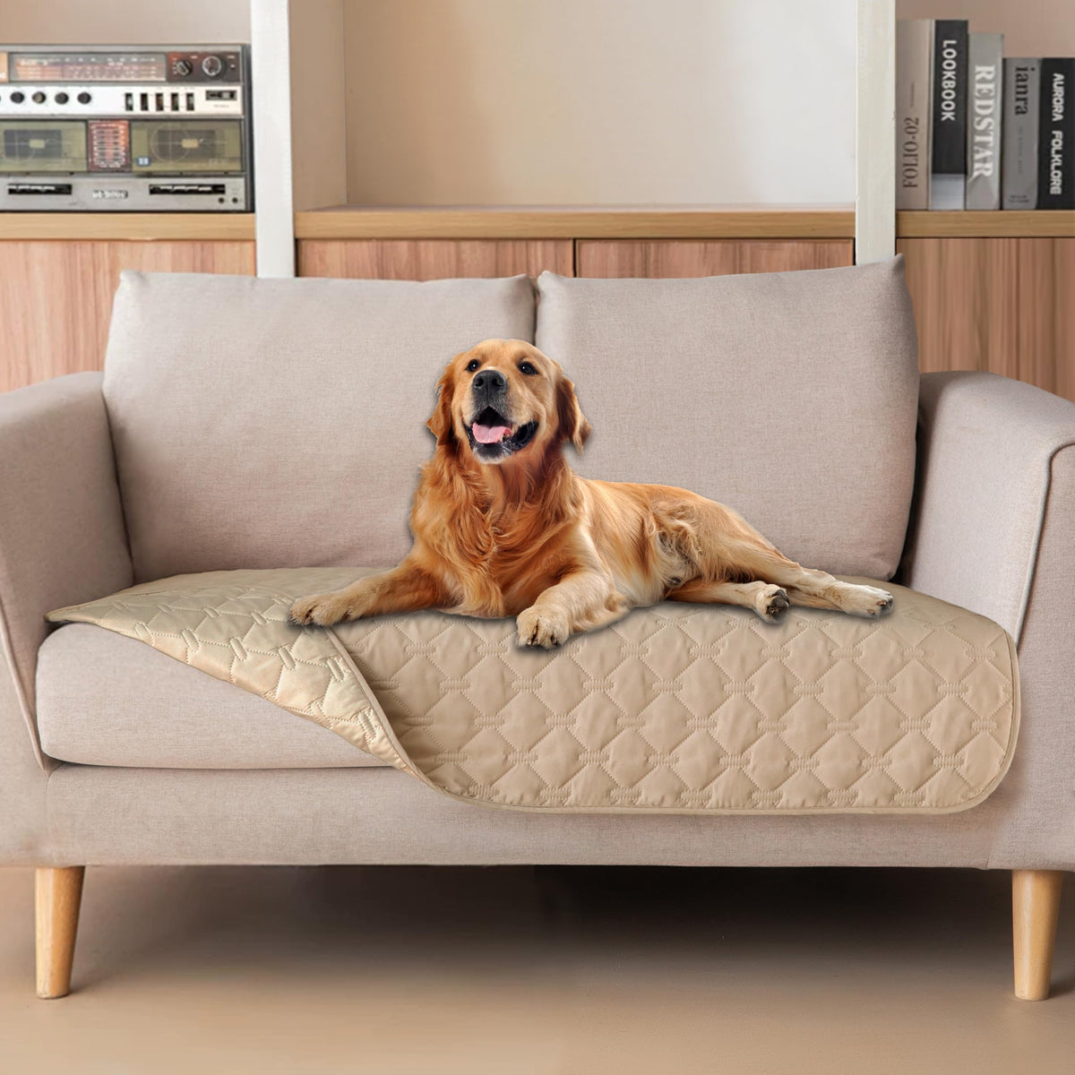 gogobunny Reversible Waterproof Pet Blanket & Furniture Cover
