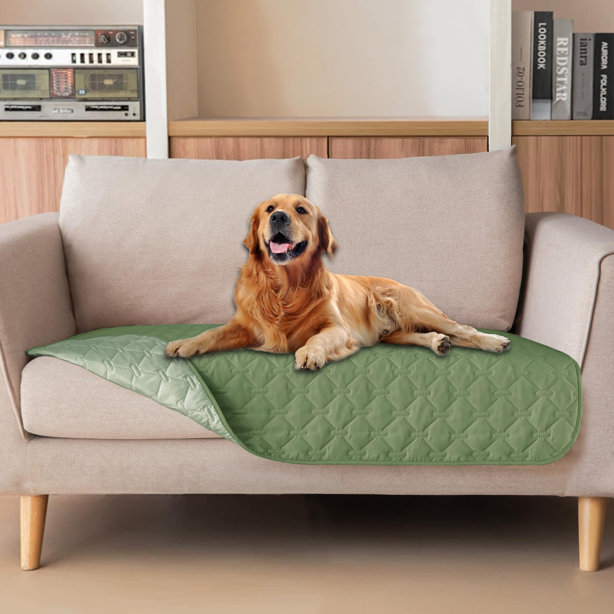 gogobunny Reversible Waterproof Pet Blanket & Furniture Cover