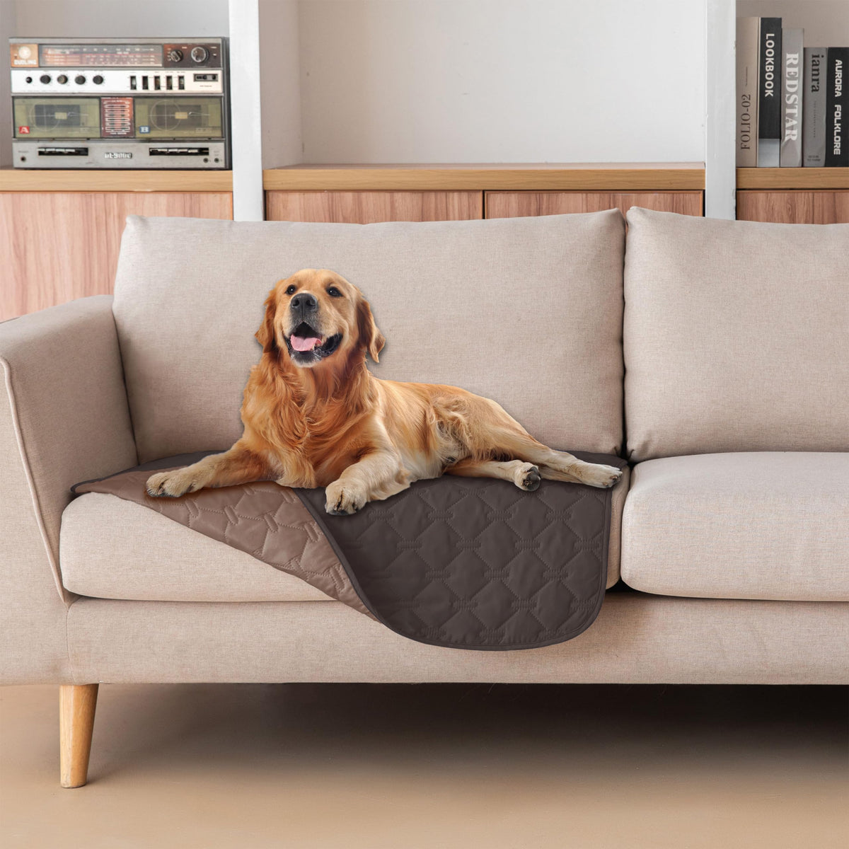 gogobunny Reversible Waterproof Pet Blanket & Furniture Cover