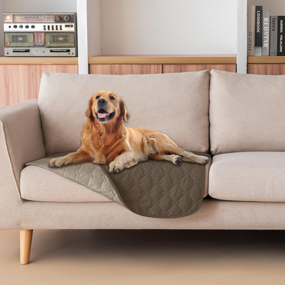gogobunny Reversible Waterproof Pet Blanket & Furniture Cover