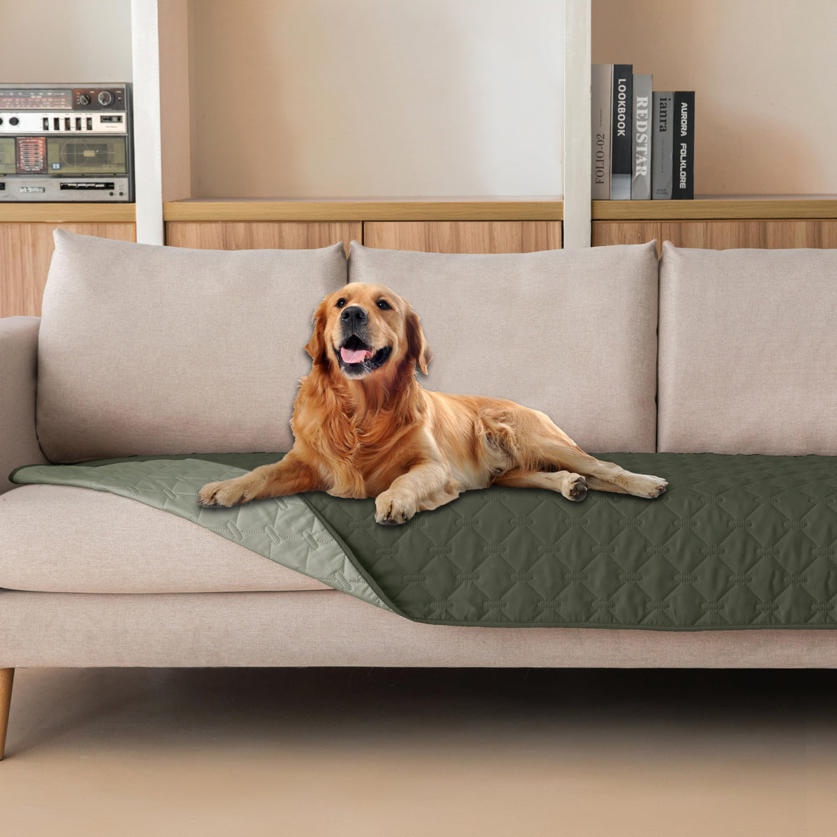 gogobunny Reversible Waterproof Pet Blanket & Furniture Cover