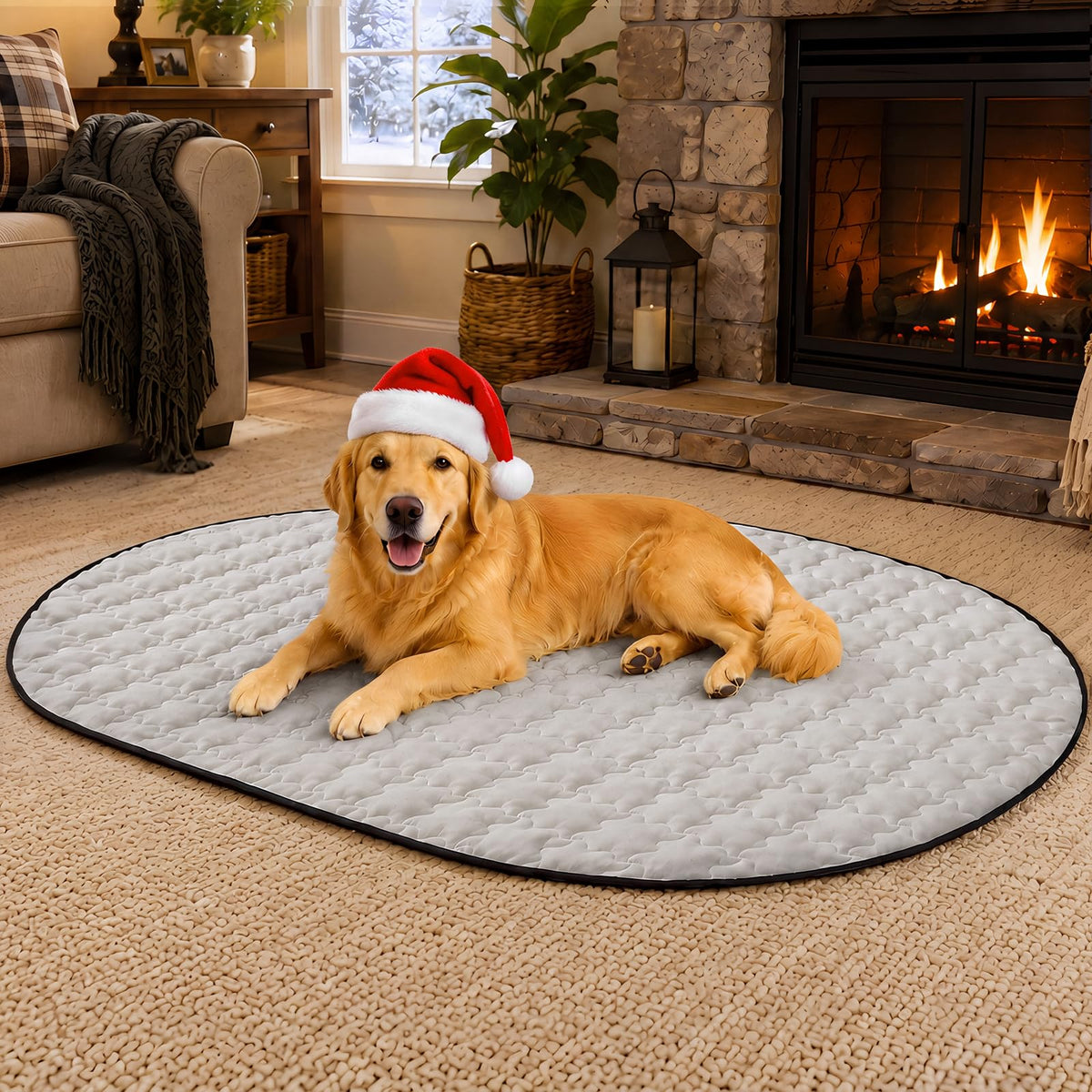 PAWVILION Large Warming Dog Mat