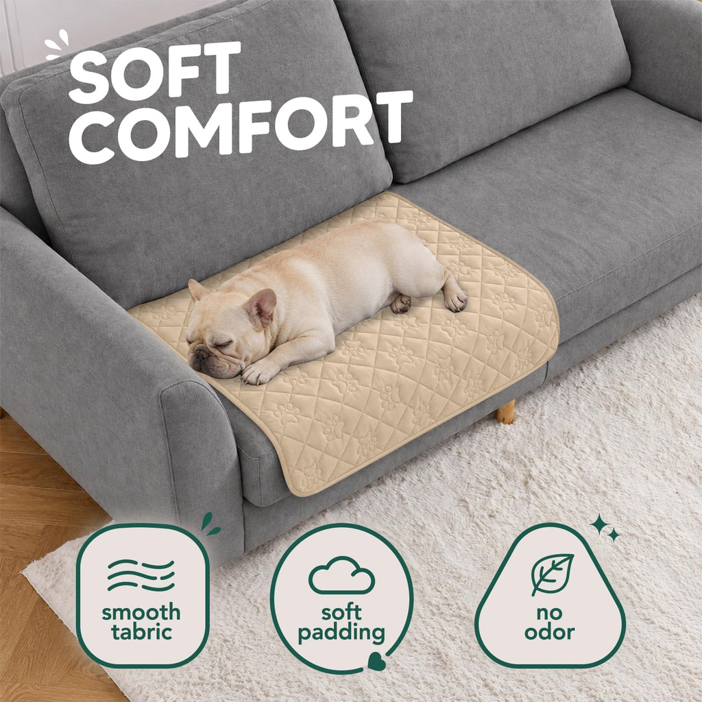 PAWFINITY Waterproof Dog Blanket for Couch, Sofa & Bed, Washable Pet Furniture Cover Covers for Pets