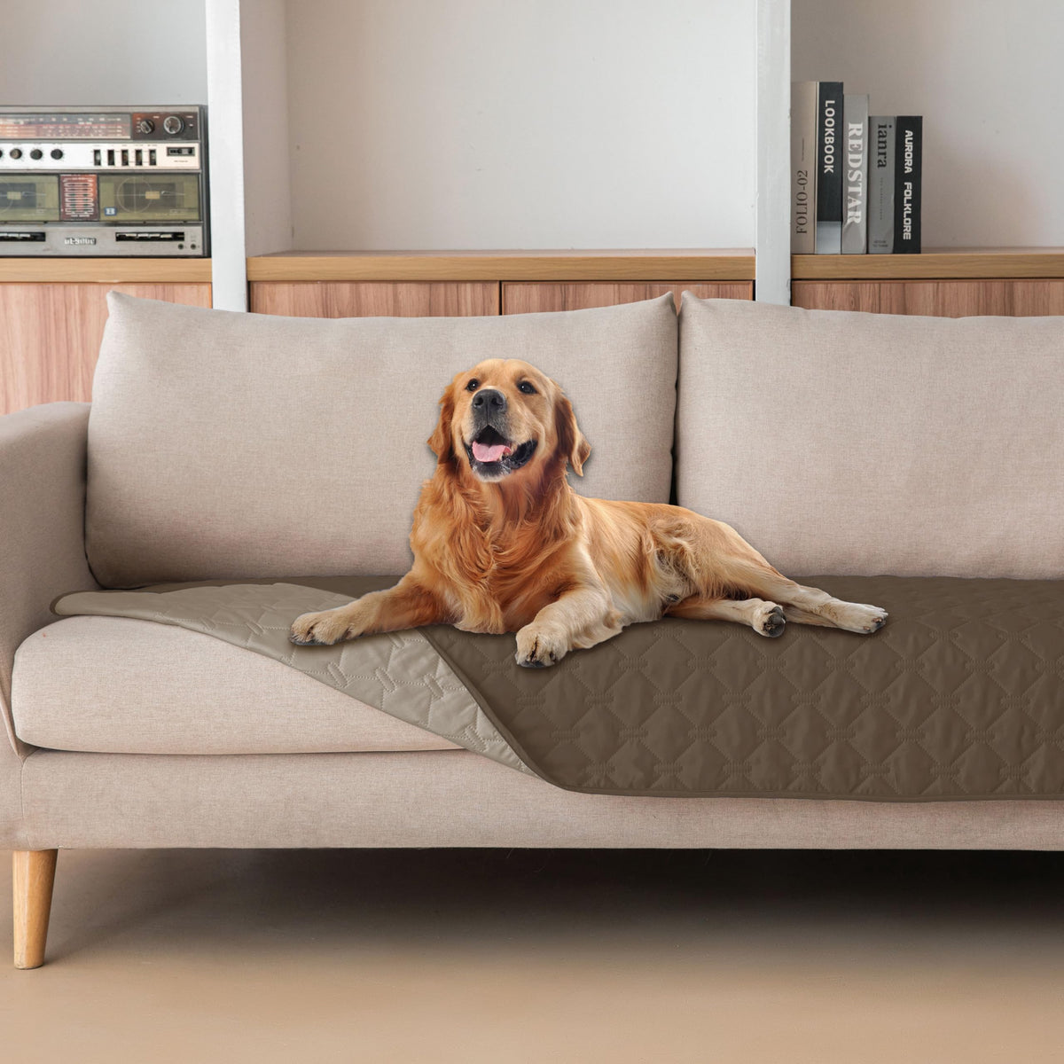 gogobunny Reversible Waterproof Pet Blanket & Furniture Cover