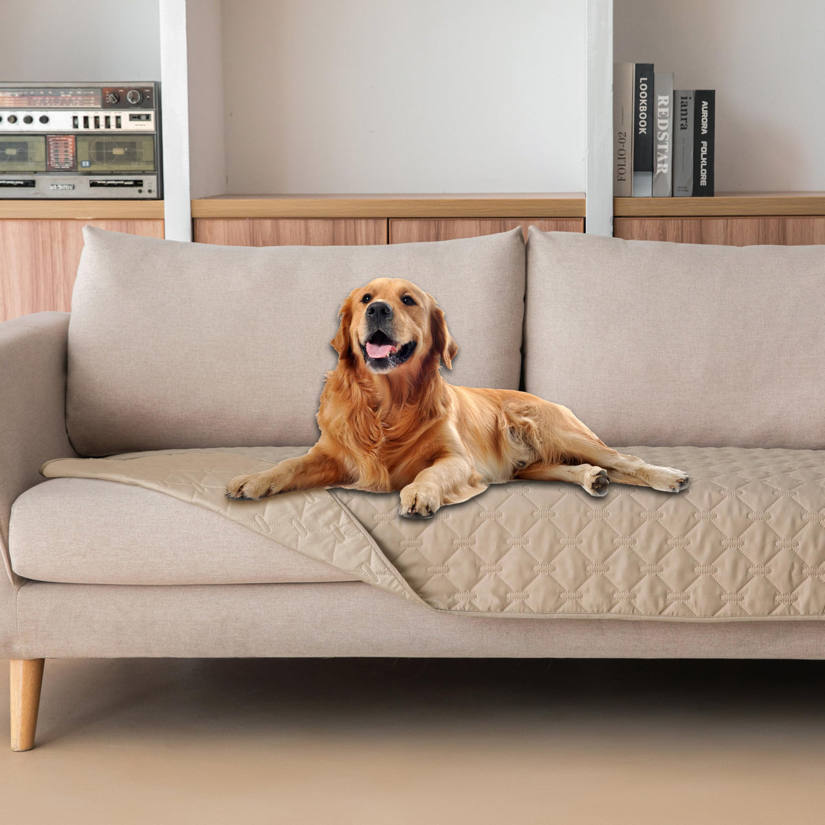 gogobunny Reversible Waterproof Pet Blanket & Furniture Cover