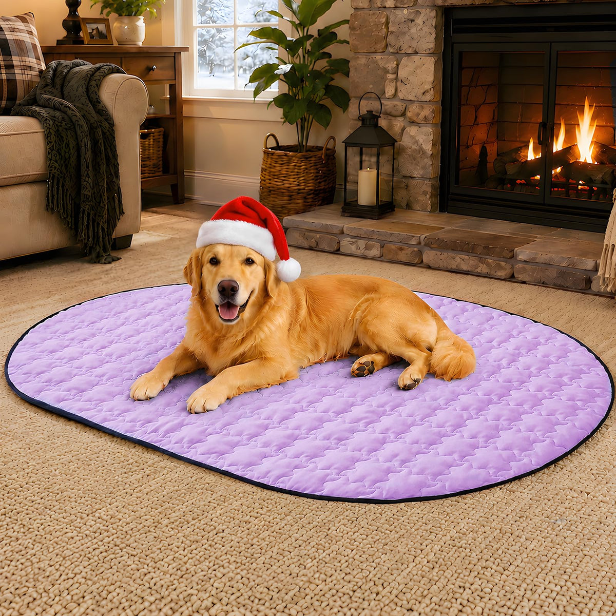 PAWVILION Large Warming Dog Mat