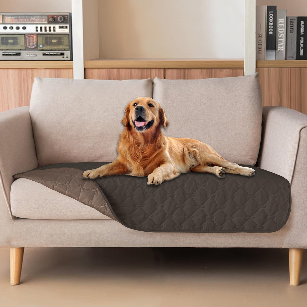 gogobunny Reversible Waterproof Pet Blanket & Furniture Cover