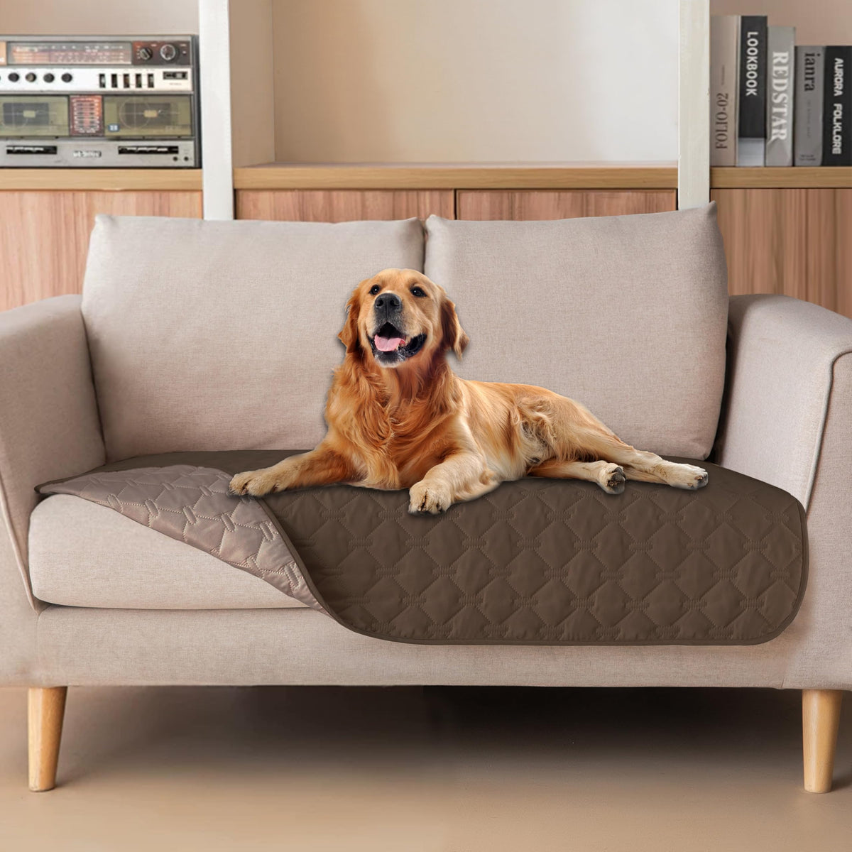 gogobunny Reversible Waterproof Pet Blanket & Furniture Cover