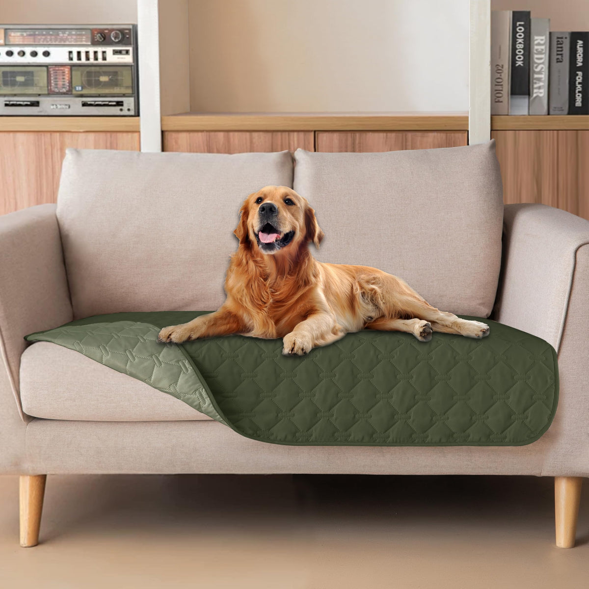 gogobunny Reversible Waterproof Pet Blanket & Furniture Cover