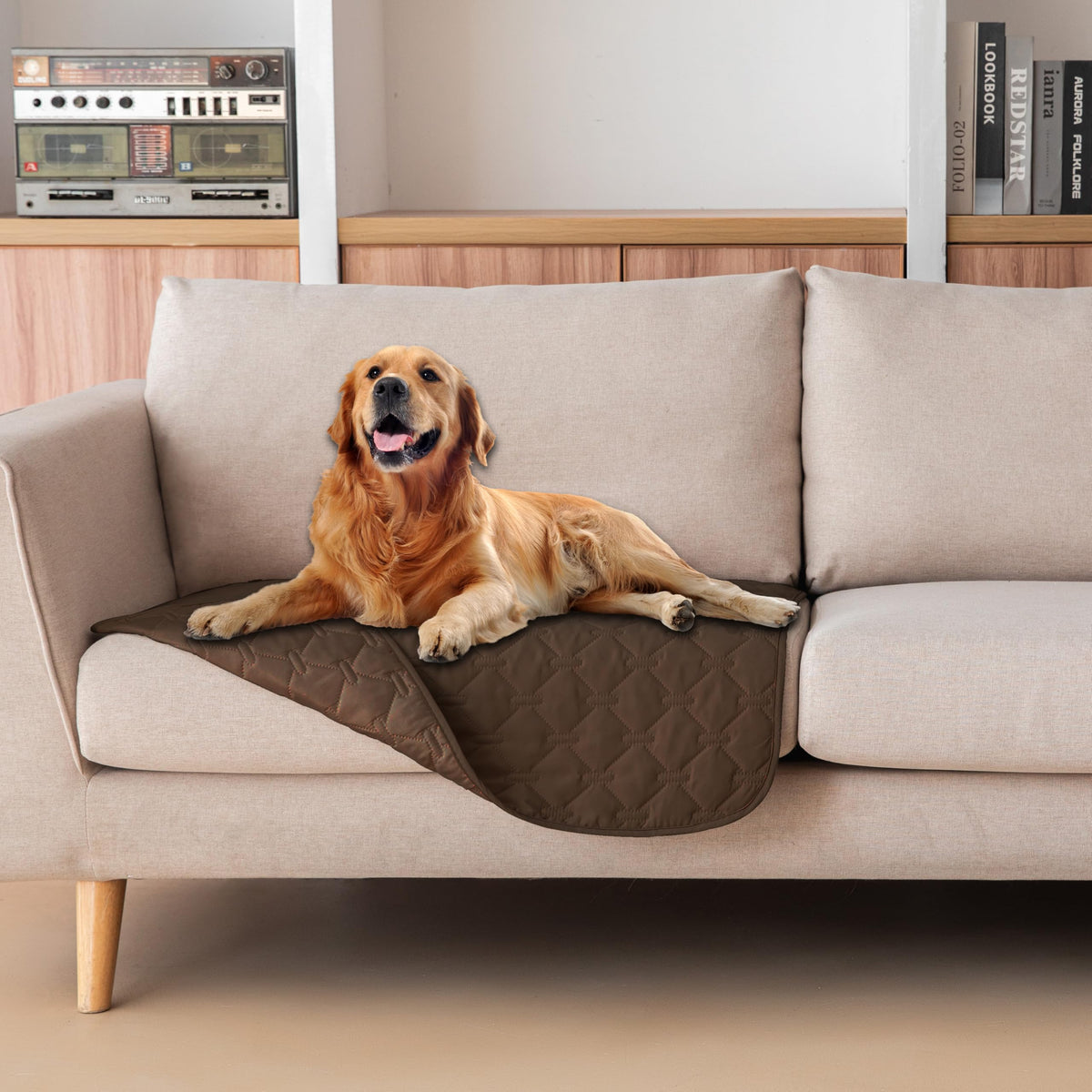 gogobunny Reversible Waterproof Pet Blanket & Furniture Cover