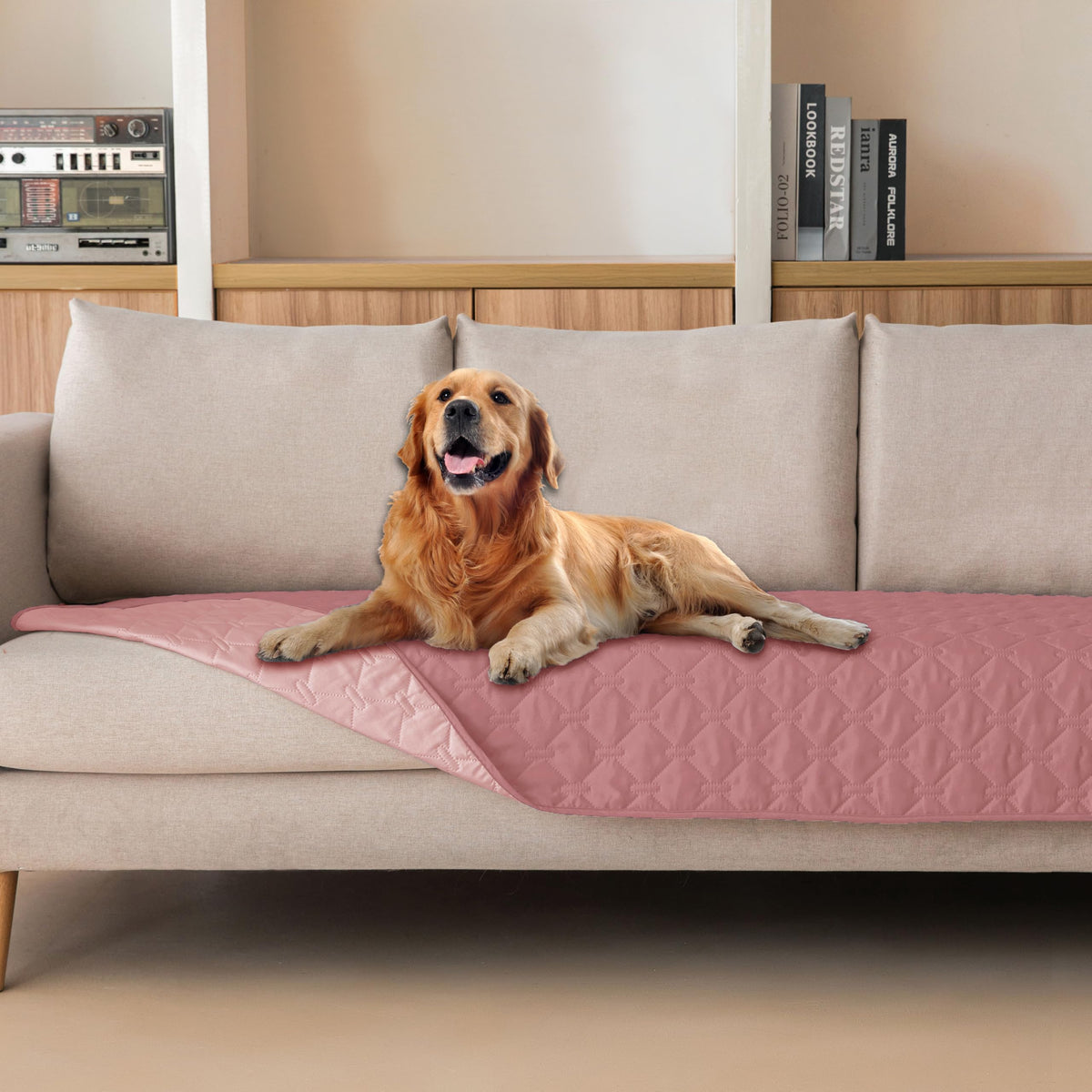 gogobunny Reversible Waterproof Pet Blanket & Furniture Cover