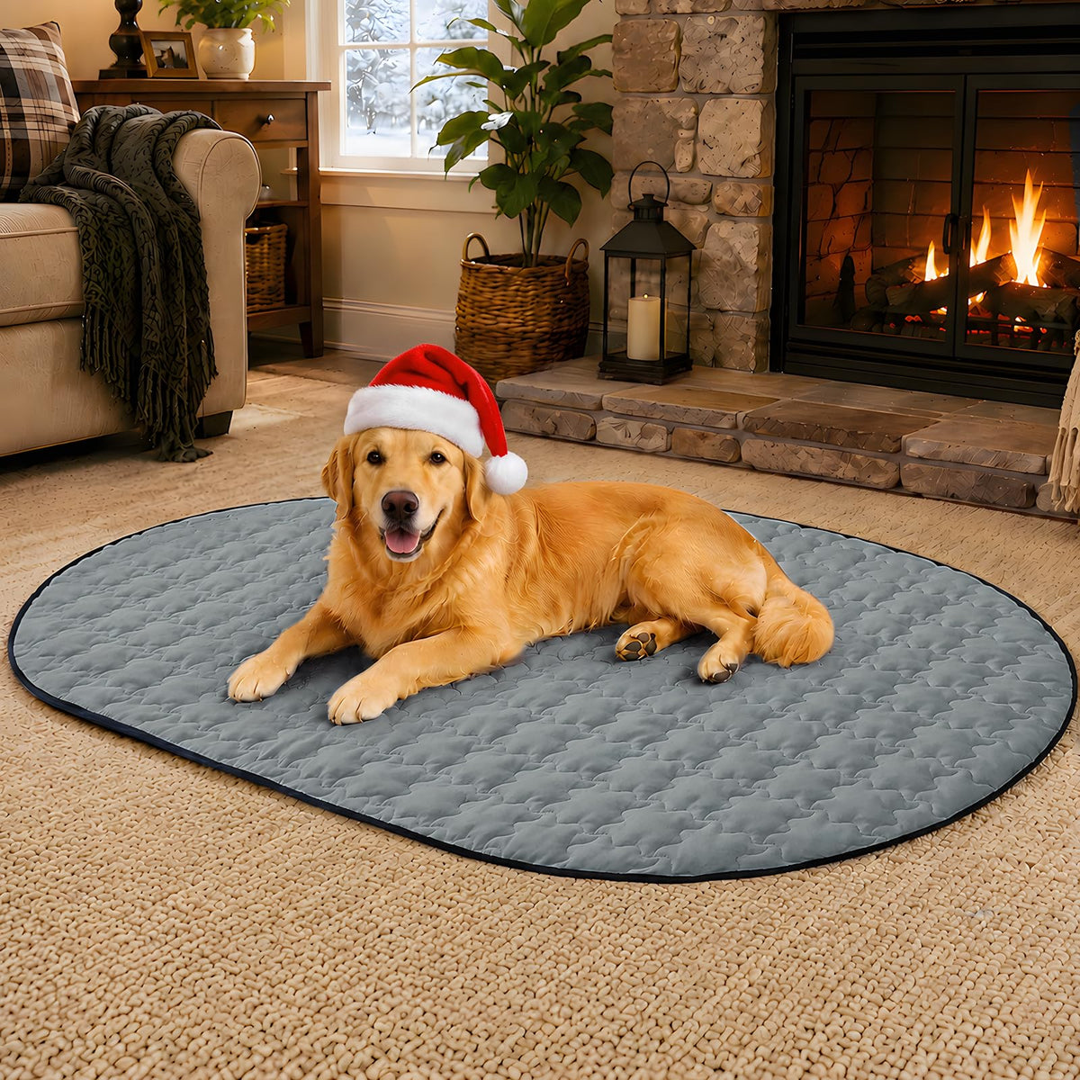 PAWVILION Large Warming Dog Mat