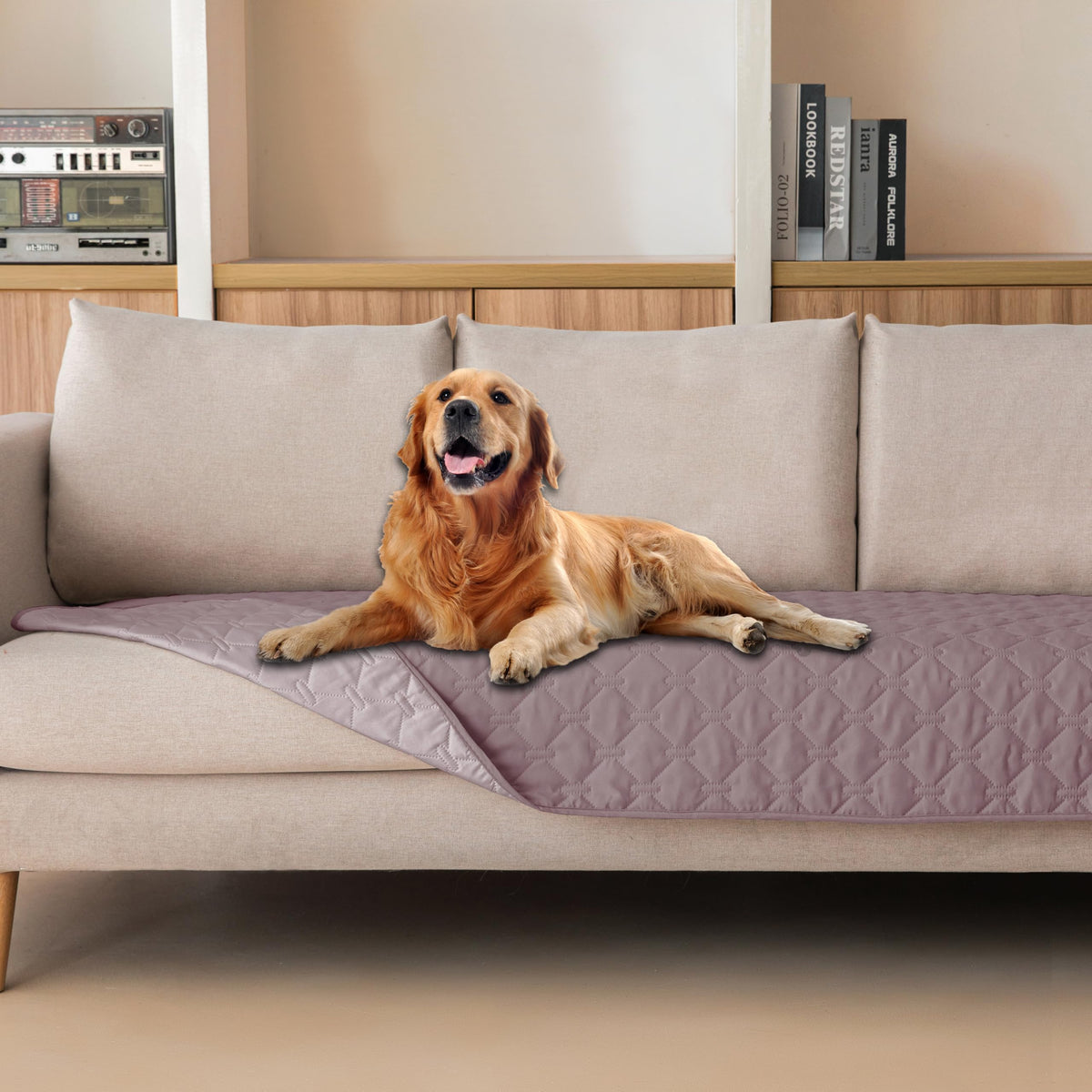 gogobunny Reversible Waterproof Pet Blanket & Furniture Cover