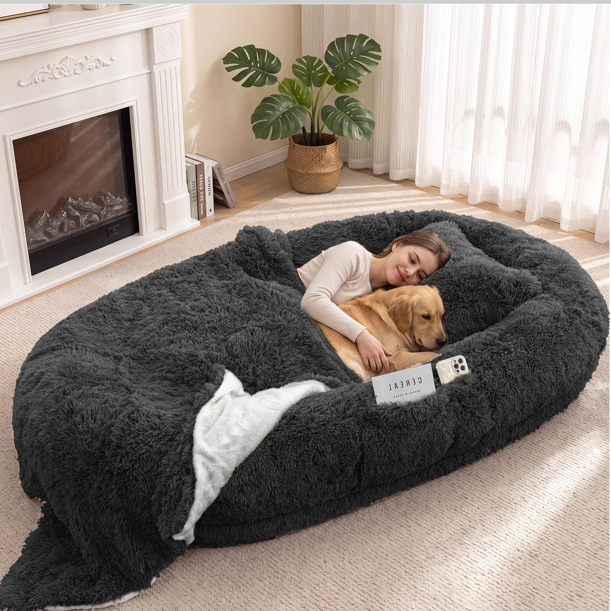 PAWVILION Large Warming Dog Mat
