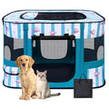 Cowhill Portable Foldable Dog Playpen for Small & Medium Pets