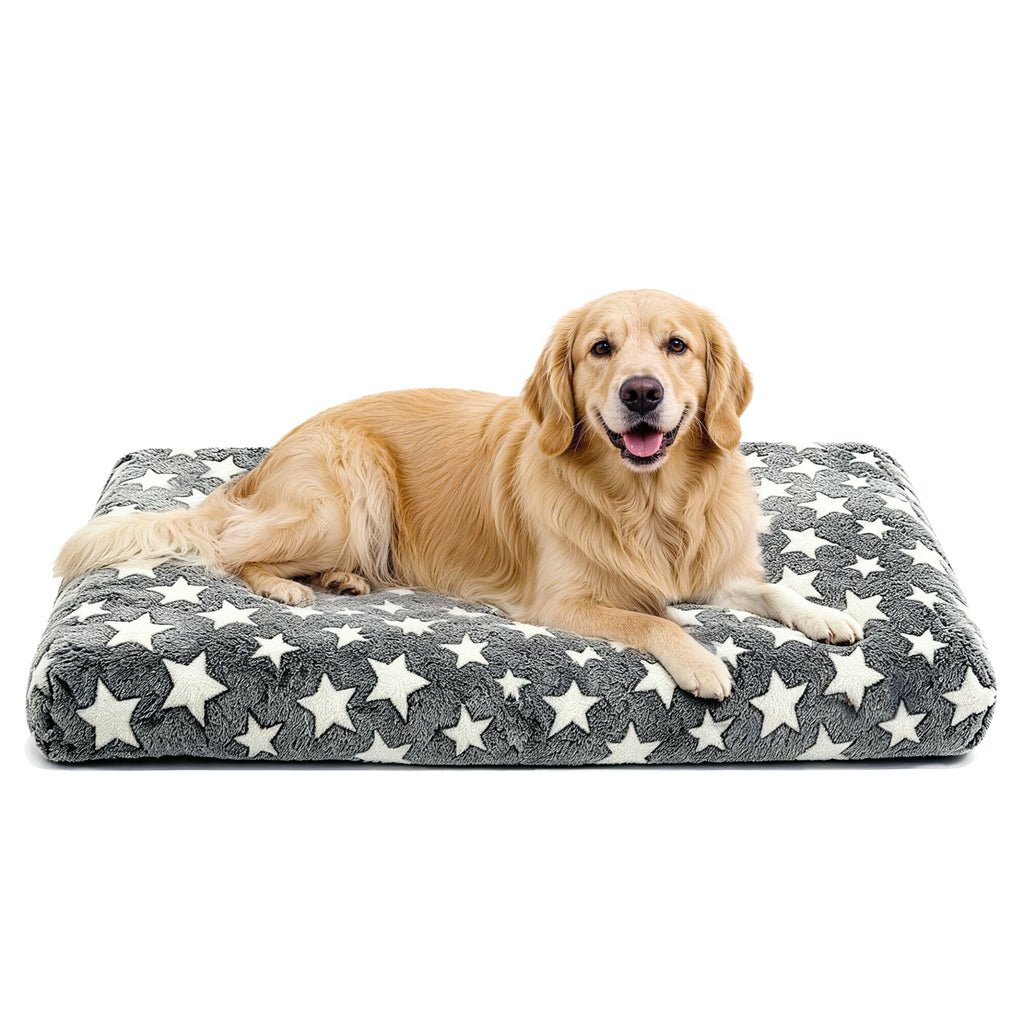 Fogkiss Reversible Dog Mat for Pet Comfort - Soft Bed Pads with Dual-Sided Design for All Seasons - Durable, Machine Washable for Crates, Travel, and Home