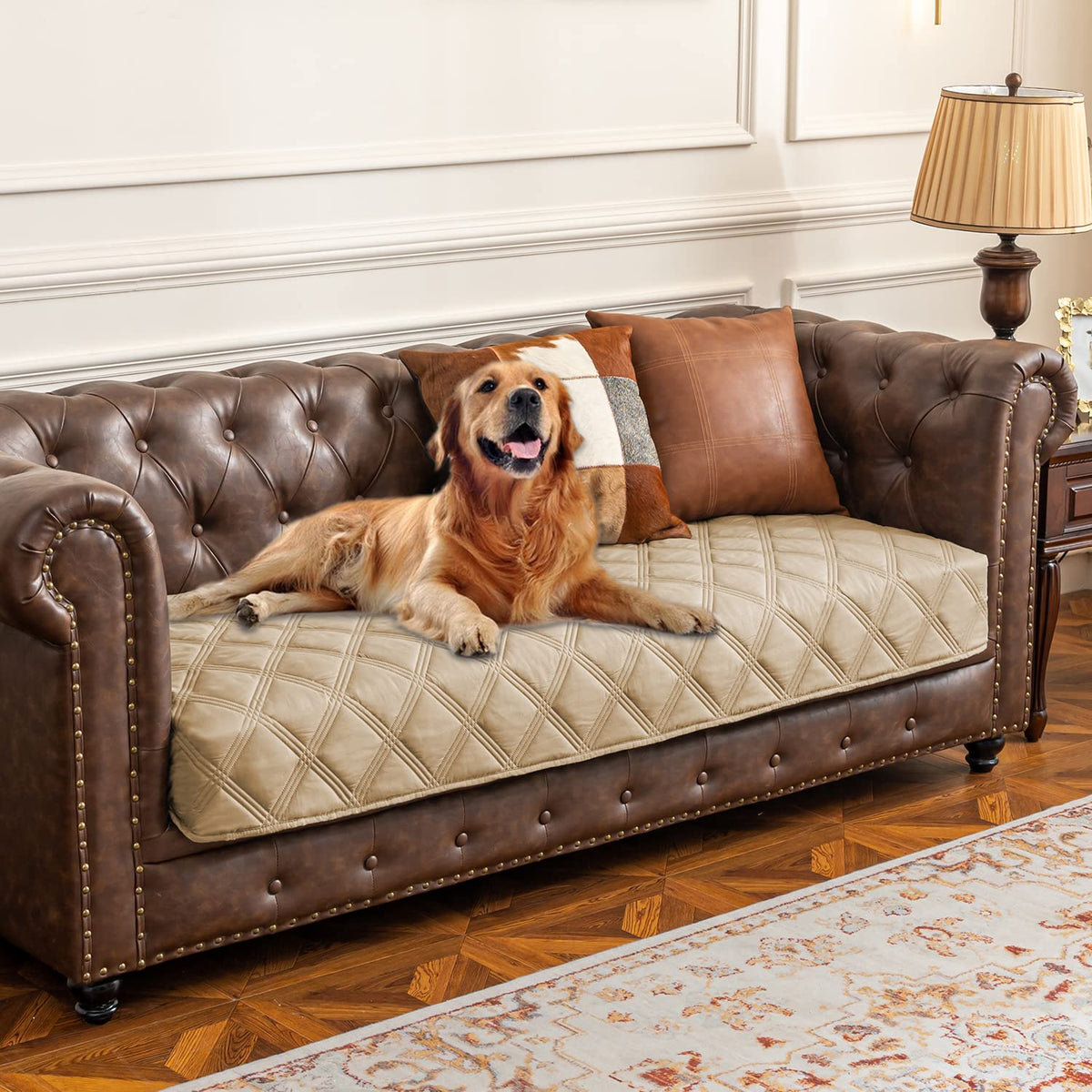 Ameritex Waterproof Pet Blanket & Anti-Slip Furniture Cover