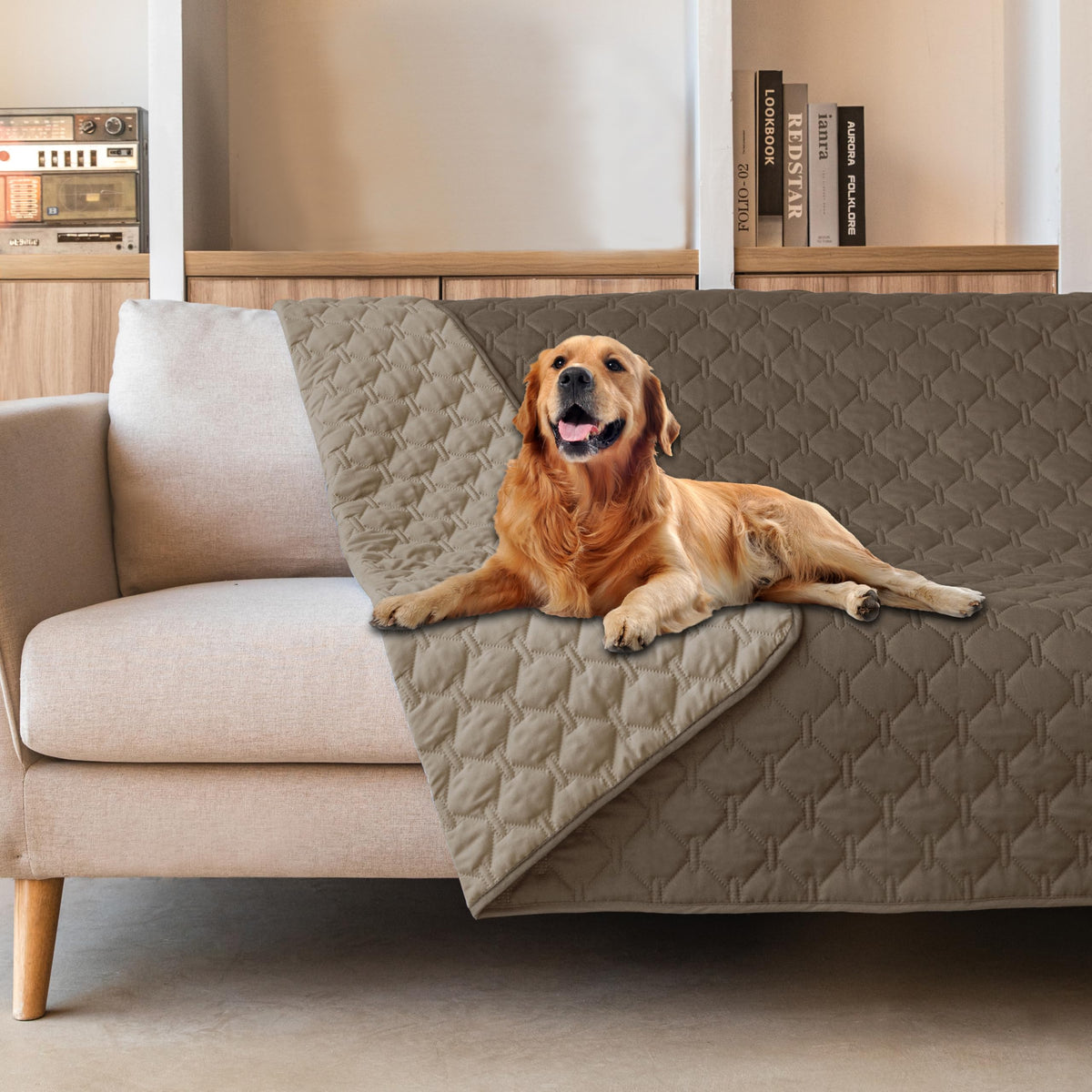 gogobunny Reversible Waterproof Pet Blanket & Furniture Cover