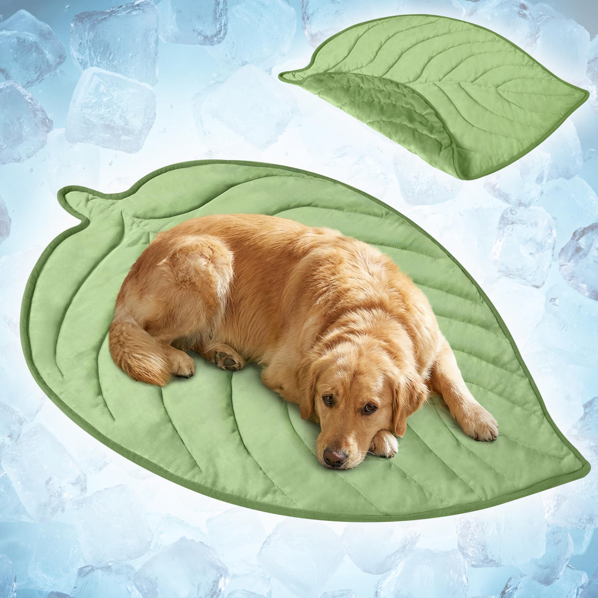 PetAmi Dog Cooling Mat Reversible Fleece All Season Blanket for Pet Cat