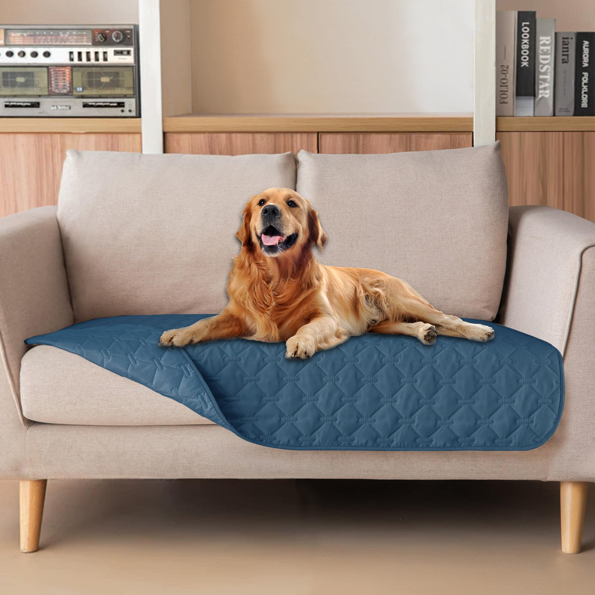 gogobunny Reversible Waterproof Pet Blanket & Furniture Cover