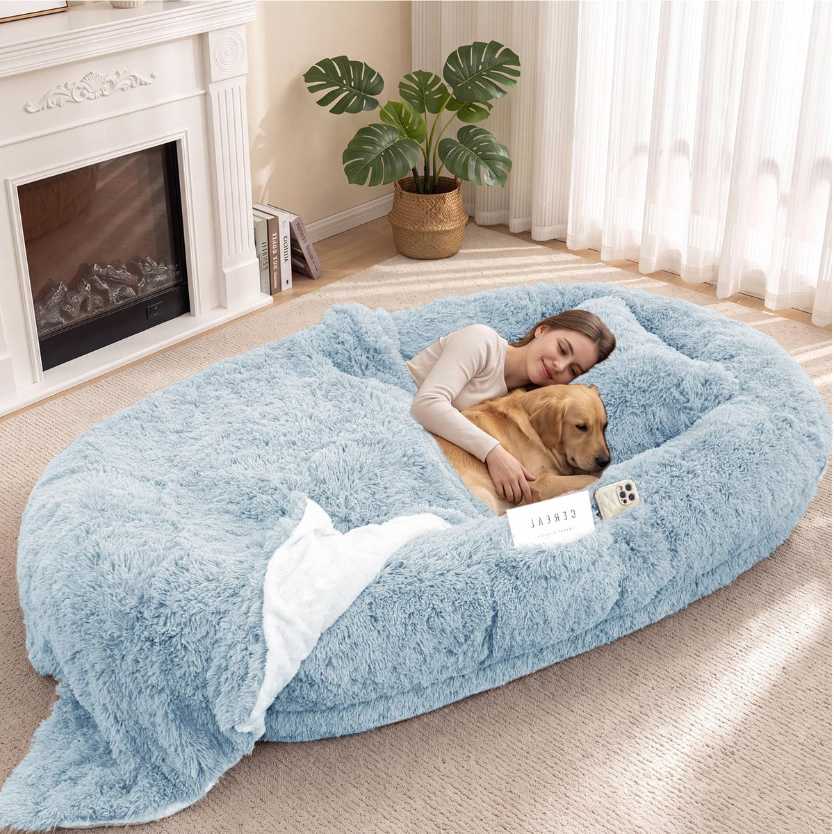 PAWVILION Large Warming Dog Mat