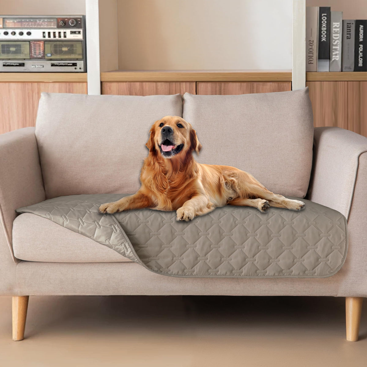 gogobunny Reversible Waterproof Pet Blanket & Furniture Cover