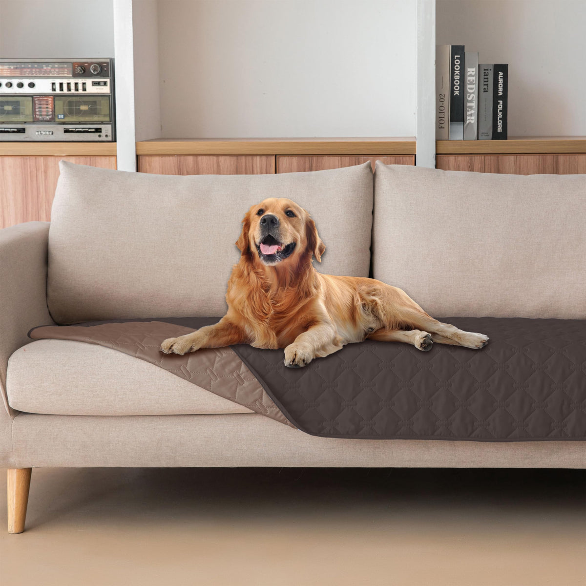 gogobunny Reversible Waterproof Pet Blanket & Furniture Cover