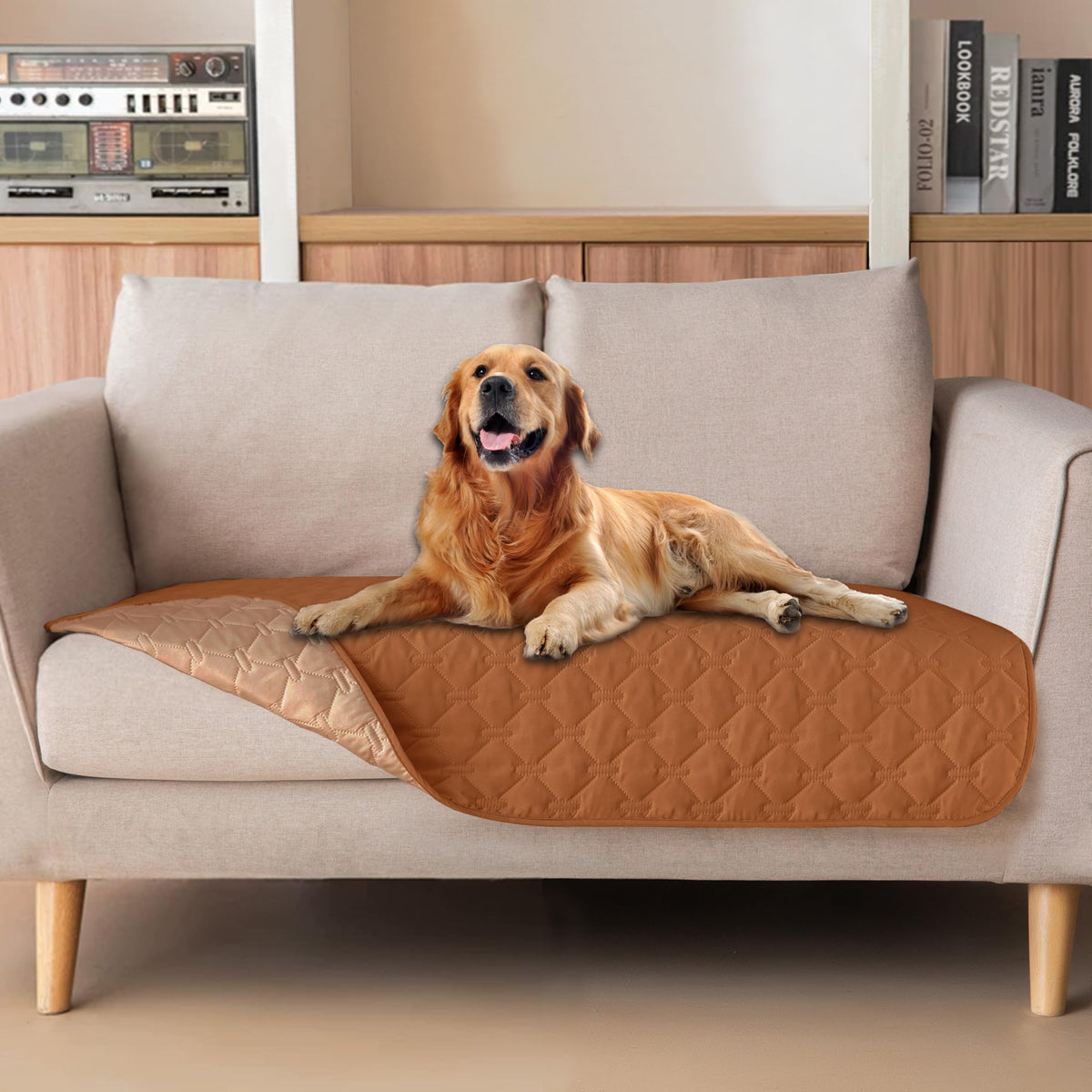 gogobunny Reversible Waterproof Pet Blanket & Furniture Cover