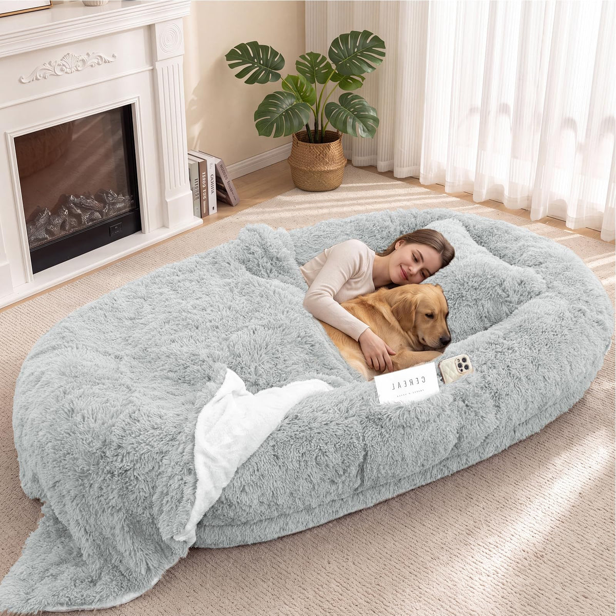 PAWVILION Large Warming Dog Mat