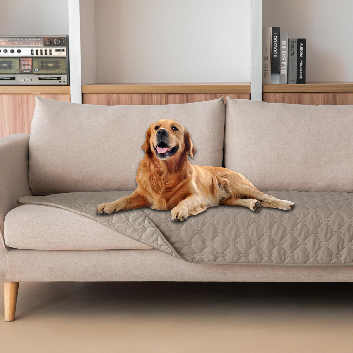gogobunny Reversible Waterproof Pet Blanket & Furniture Cover