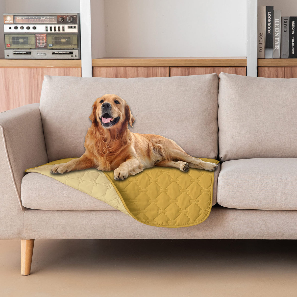 gogobunny Reversible Waterproof Pet Blanket & Furniture Cover