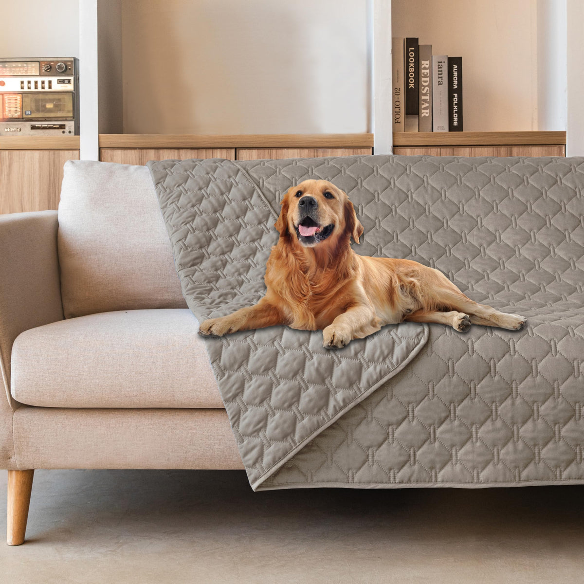 gogobunny Reversible Waterproof Pet Blanket & Furniture Cover